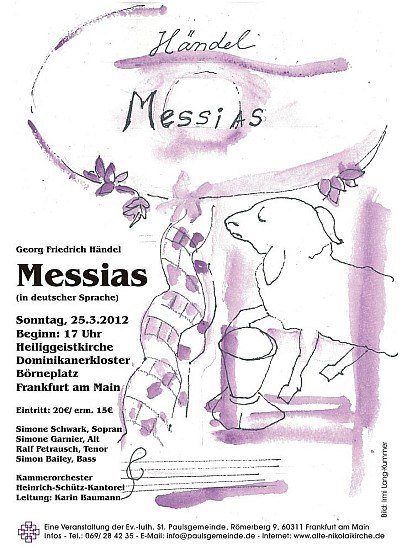 Irmi Lang-Kummer: Hndel, Messias, Konzert 2012